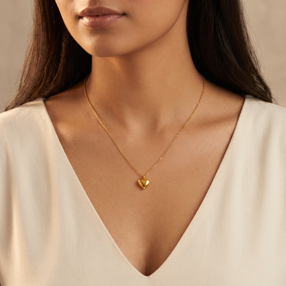 Gold Plated Necklace & Bracelet Combo Set of 6 – Heart, Infinity, Solitaire, Lariat & Beaded |Jewelry