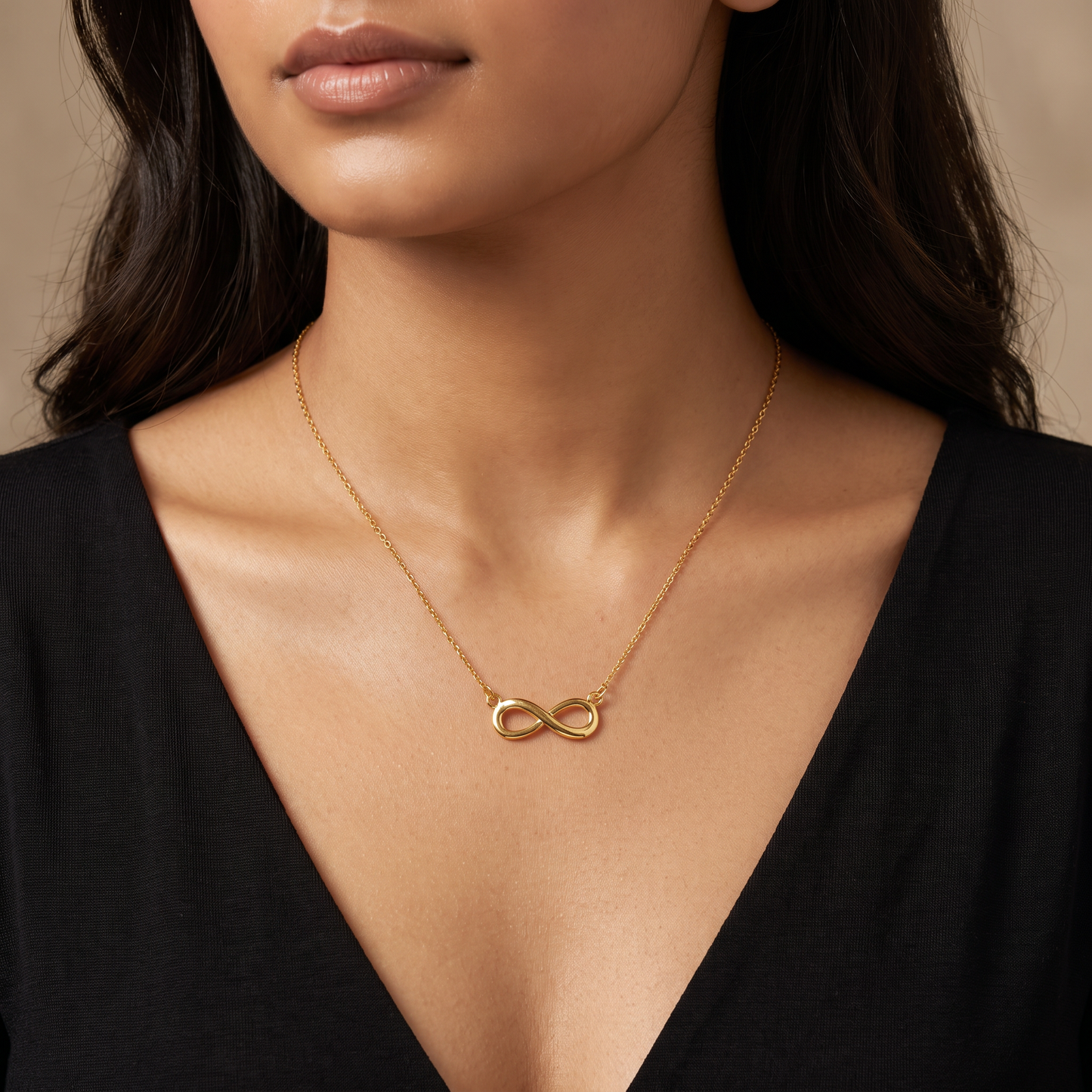 Gold Plated Necklace & Bracelet Combo Set of 6 – Heart, Infinity, Solitaire, Lariat & Beaded |Jewelry